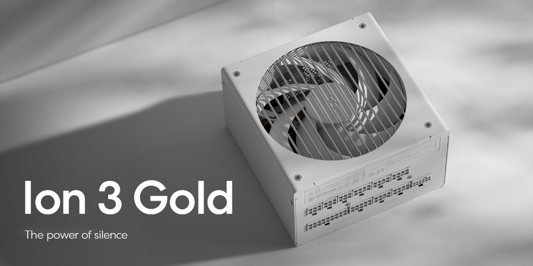 Fractal Design Ion 3 Gold 1000W White 80 PLUS Gold Certified Fully